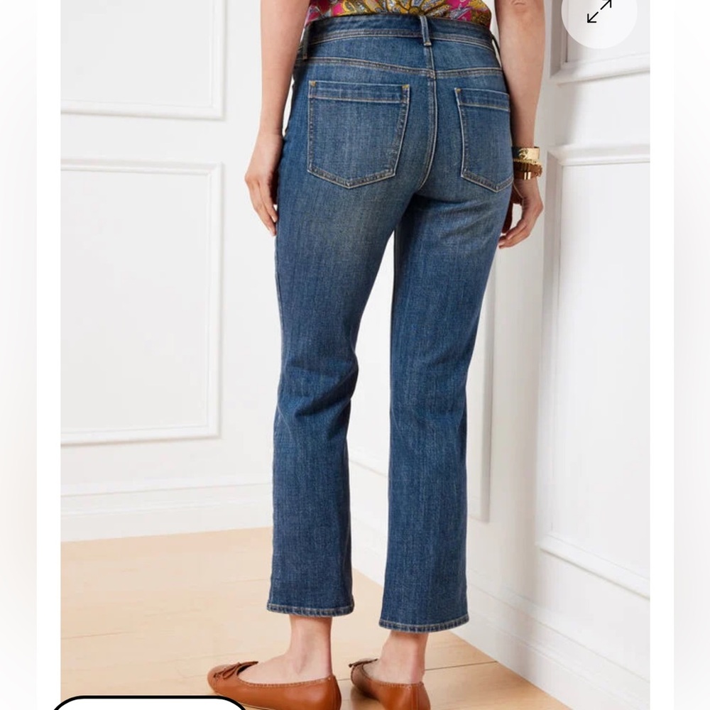 Talbots Demi Boot Crop in Maria Wash. NWT. Retail 109 - Picture 2 of 13
